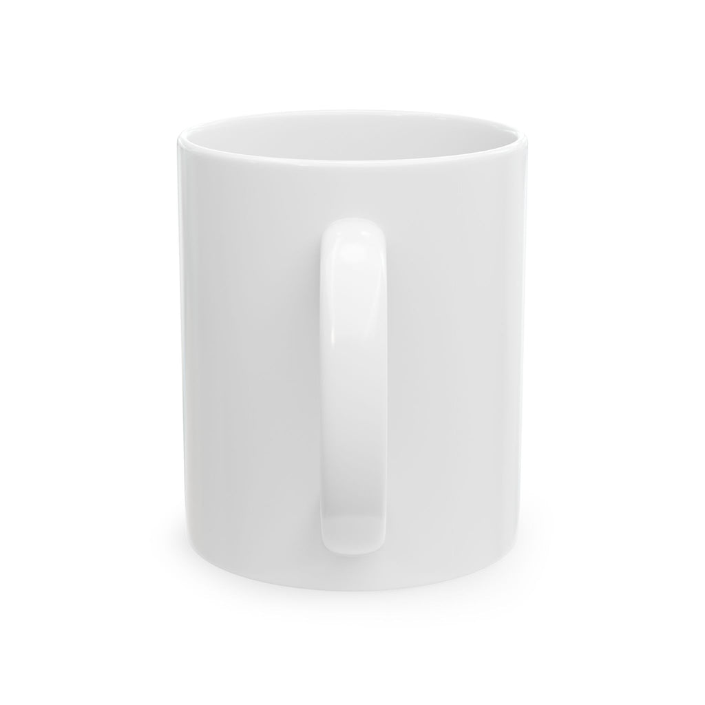 Haute Luxe Ceramic Mug – "It's a Haute Luxe Rise N' Shine" Gold Crest Coffee Cup (11oz/15oz)